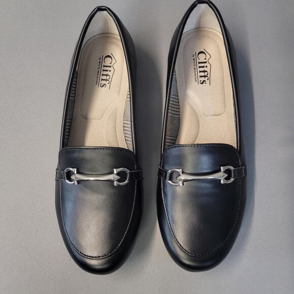 Cliffs by White Mountain Loafer Shoes Womens Size 7 Horsebit Slip On Glowing - Picture 2 of 13